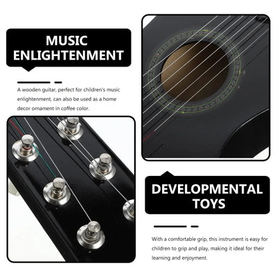 Acoustic Violin Toy Children's Guitar Toy Toddler Toys Acoustic Small for Toddlers Wooden Beginners Kids Gifts 2025 New
