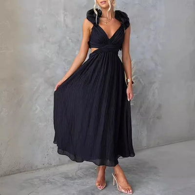 Elegant Women's Long Dresses 2025 New Summer Party White Dresses Vestido Sexys Mujer Verano Feestjurken Y2k Vestidos De Gala