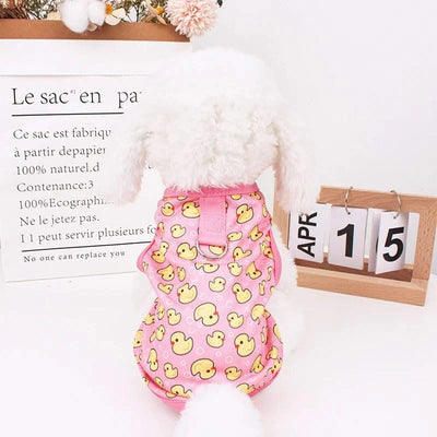 Pet Dog Clothes Cartoon Clothing Puppy Dogs Soft Vests Summer Shirt Casual T-Shirt for Small Pet Supplies