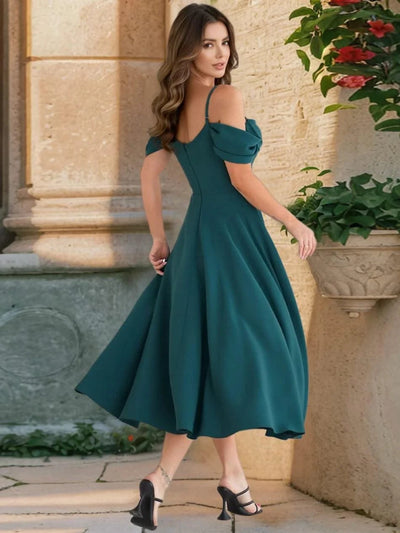 European and American Summer Dress for Women Clothing New Sexy Pleated Suspender Dresses 2025 Slim Temperament A-line Skirt