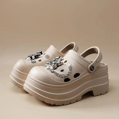 Clogs Clogs Women's Slippers Summer Home Sandals Non Slip Garden Shoes Fashion  Flat Shoes Orginal Outdoor Couples EVA Design