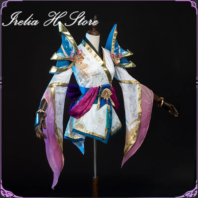 Irelia H Lux LOL Spirit Blossom Lux Cosplay Costume for women game halloween party dress role cosplays