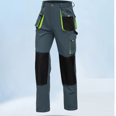 Work Trousers Working Pants For Men Cargo Pants Men Workwear Multi-pocket Outdoor Hiking Joggers Pants Functional Pockets Pants
