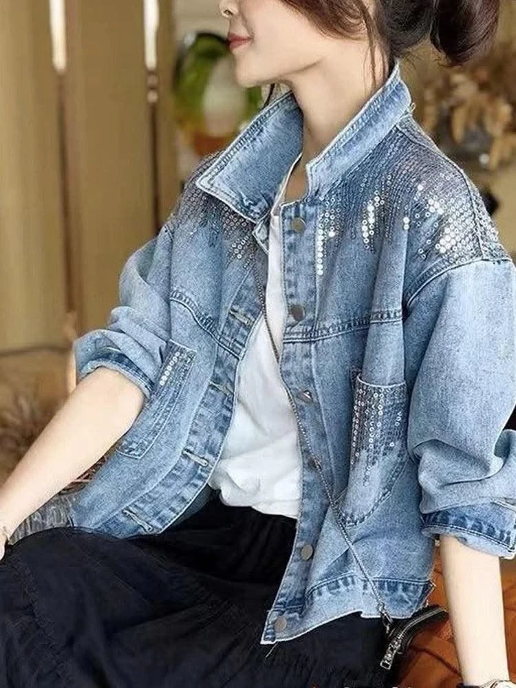 Denim Jacket For Women's Jackets For Women Denim Coats Women's Denim Jacket Jean Jacket For Womens Women Coat New In Outerwears