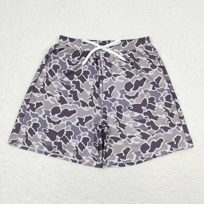 Wholesale Adult Women Swimwear Summer Sleeveless Shorts Swimsuit Set Camo Bathing Suit Clothing