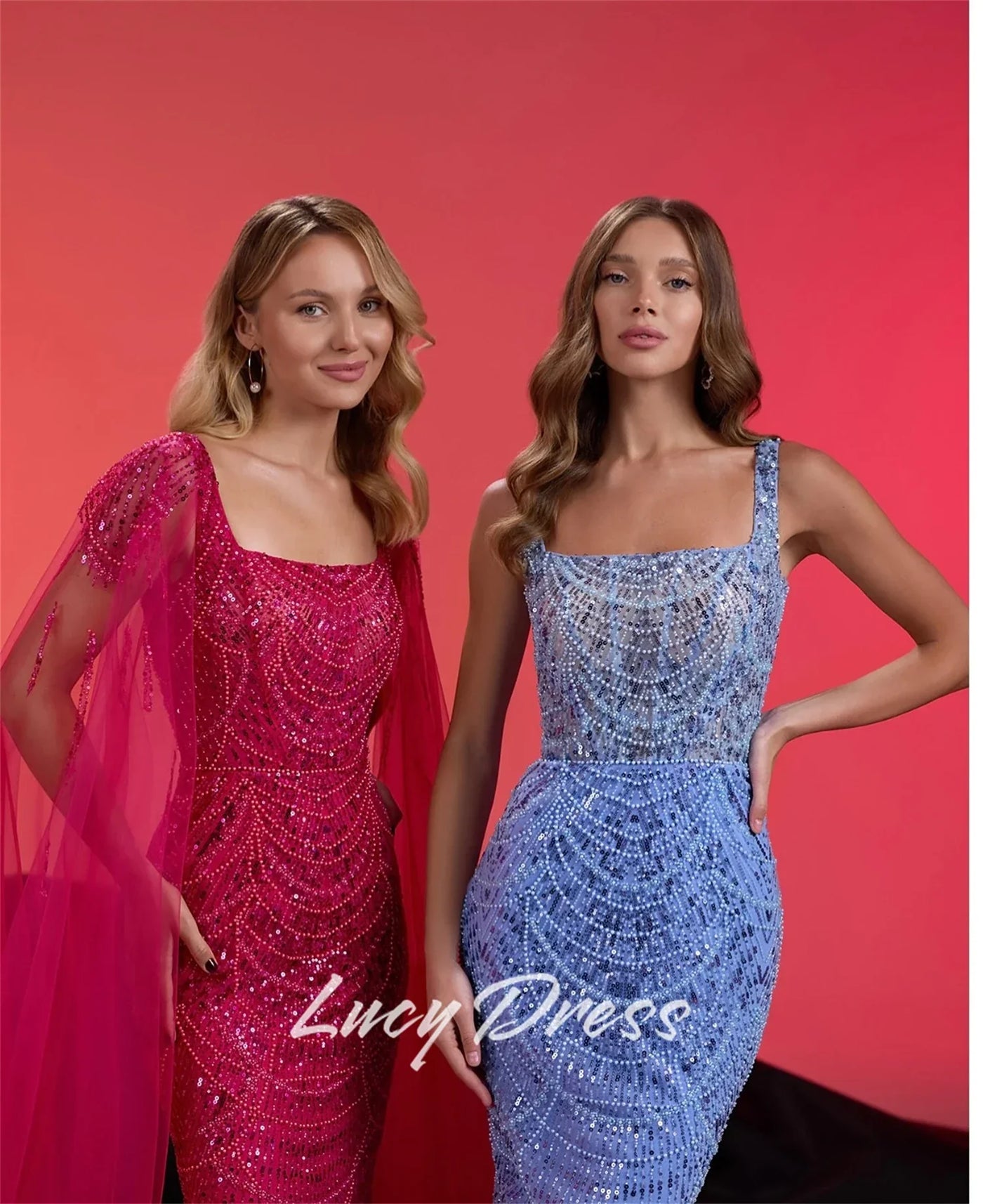 Lucy Customized Women's Dress Luxurious Evening Dresses 2025 Woman Happy Sharon Dresses for Special Occasions Mermaid Ball Gowns