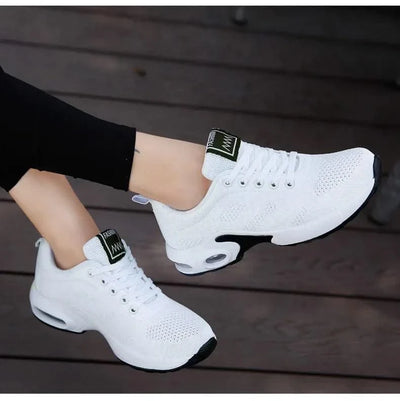 Sports Shoes for Women Spring White Breathable Casual Sneakers Summer Breathable Air Cushion Running Zapatillas Mujer Girl Shoes