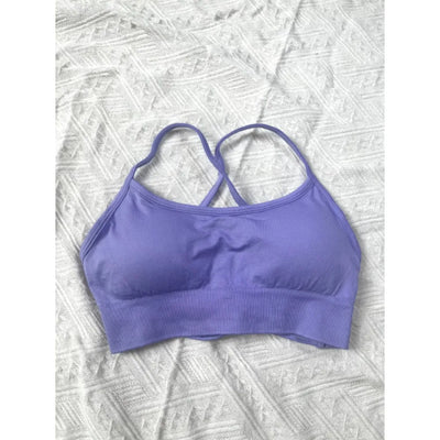 Yoga, Sports, Cycling, Vest, Halter Bra for Women, Seamless Breathable, High-support Sports Bra, Yoga, Running, Gym Exercise