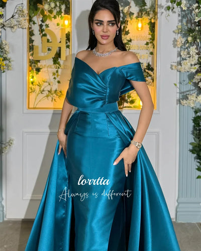 Lorrtta Grace Womens Dresses for Special Occasions Evening Dress Satin Fishtail Cut Luxury Dresses Women 2025 Robe Customized