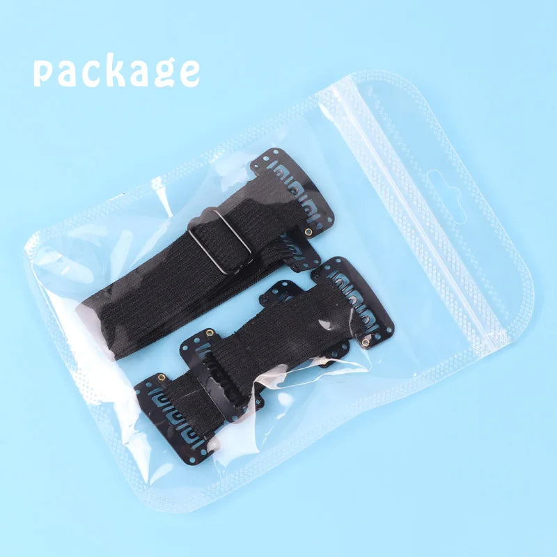Face Lift Hair Band with Clips Invisible Facelift Stretching Straps Face Line Belt Face Slimming Bands Anti Wrinkles Makeup Tool
