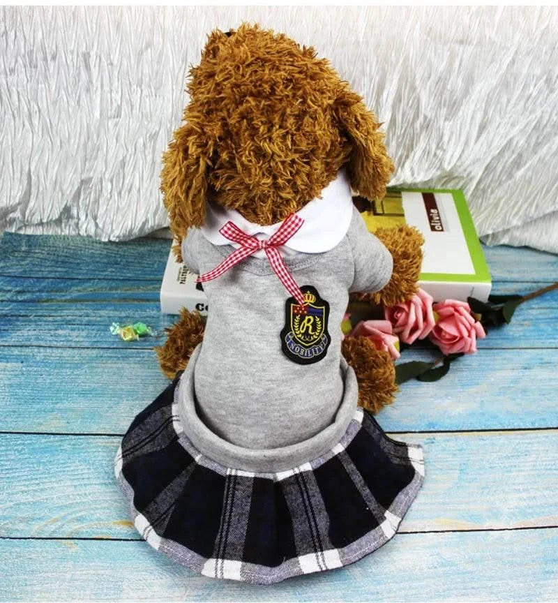 Couple Pet Dog Clothes Pet Uniform Clothing for Small Medium Dogs Costume Chihuahua Puppy Pet Shirt Clothes for Dogs Ropa Perro