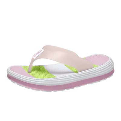 Women'S Flip Flops Thong Sandals Quick Dry Beach Slippers Shower Slides Walking Shoes Beach Thickened Sandals