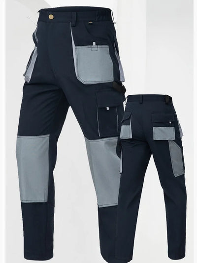 Work Trousers Working Pants For Men Cargo Pants Men Workwear Multi-pocket Outdoor Hiking Joggers Pants Functional Pockets Pants