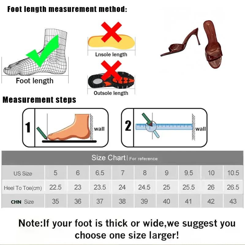 2025 New Slip On Women Stiletto Heels Shoes Female Slides Footwear Luxury Fashion Round Toe Ladies High Heels Pumps Shoes - Elanique