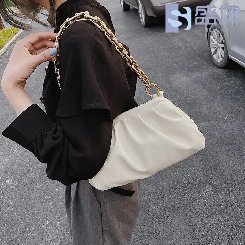 60cm Acrylic Chain for Women Shoulder Bag DIY Replacement Chain Luxury Designer Handbags Straps Bag Accessories
