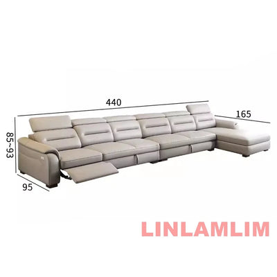 Customizable  Multifunctional Convertible Sofa Bed With Eletric Recliner, Folding Sofa Cama