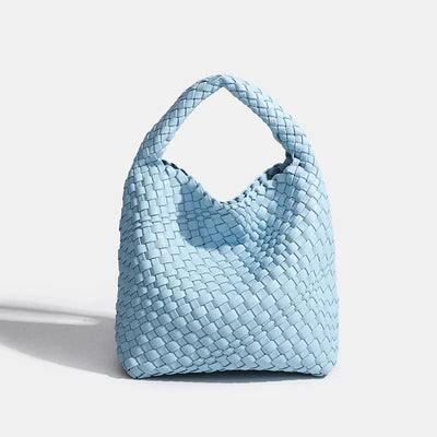 Designer bag Luxury 2024 woman bag Brand New Product PU Small size hand-woven bucket bag High quality Women's handbag