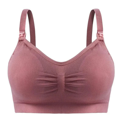 Maternity Nursing Bras Detachable Breathable Breastfeeding Pregnant Women Seamless Underwear Breast Feeding Plus Size Bralette