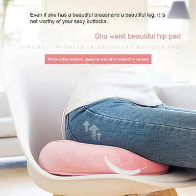 Seat Cushion Multifunctional Dual Comfort Memory Foam of Hip Lift Seat Cushion 8 Colour Beautiful Butt Latex Seat Cushion