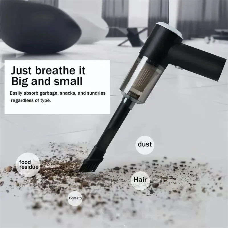 Car Vacuum Cleaner Portable Small VacuumCleaner For Multi Purpose Vehicles Small Household Pump Handheld Car Vacuum Cleaner