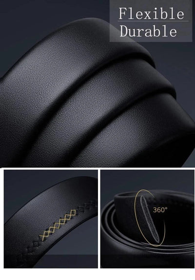 Automatic Buckle Belt  Business Casual Dress Belts Gift for Men