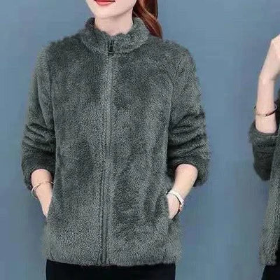Fleeced Short Coats for Women  High Quality Casual
