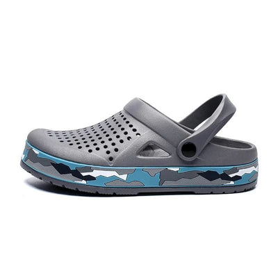 2023 Clogs Sandals Men Large Size Slip On Outdoor Beach Summer Shoes Medical Clogs Causal Breathable Male Sandals With Hole