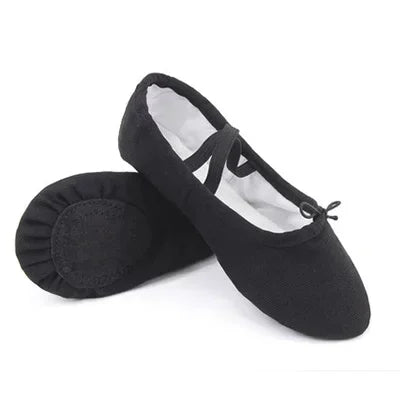 Ballet Shoes Canvas for Girls Dance Slippers Split Sole Gymnastics Skate Yoga Dancing Shoes Kids Ballerina Professional Shoes