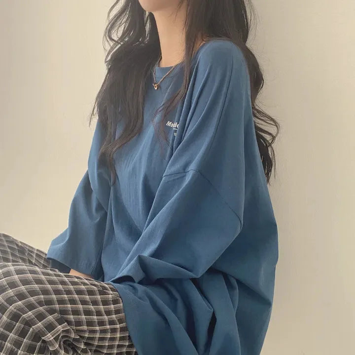 Woman Oversize Half Sleeve T Shirts Summer New Clothes Loose Fitting Cotton T-shirt Women Tops Ropa Mujer Hip Hop Tees Clothing