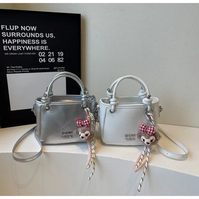 2025 Unique Women's Handbag Designer Shoulder Purse Minimalist Bucket & Square Bag Versatile Crossbody for Work