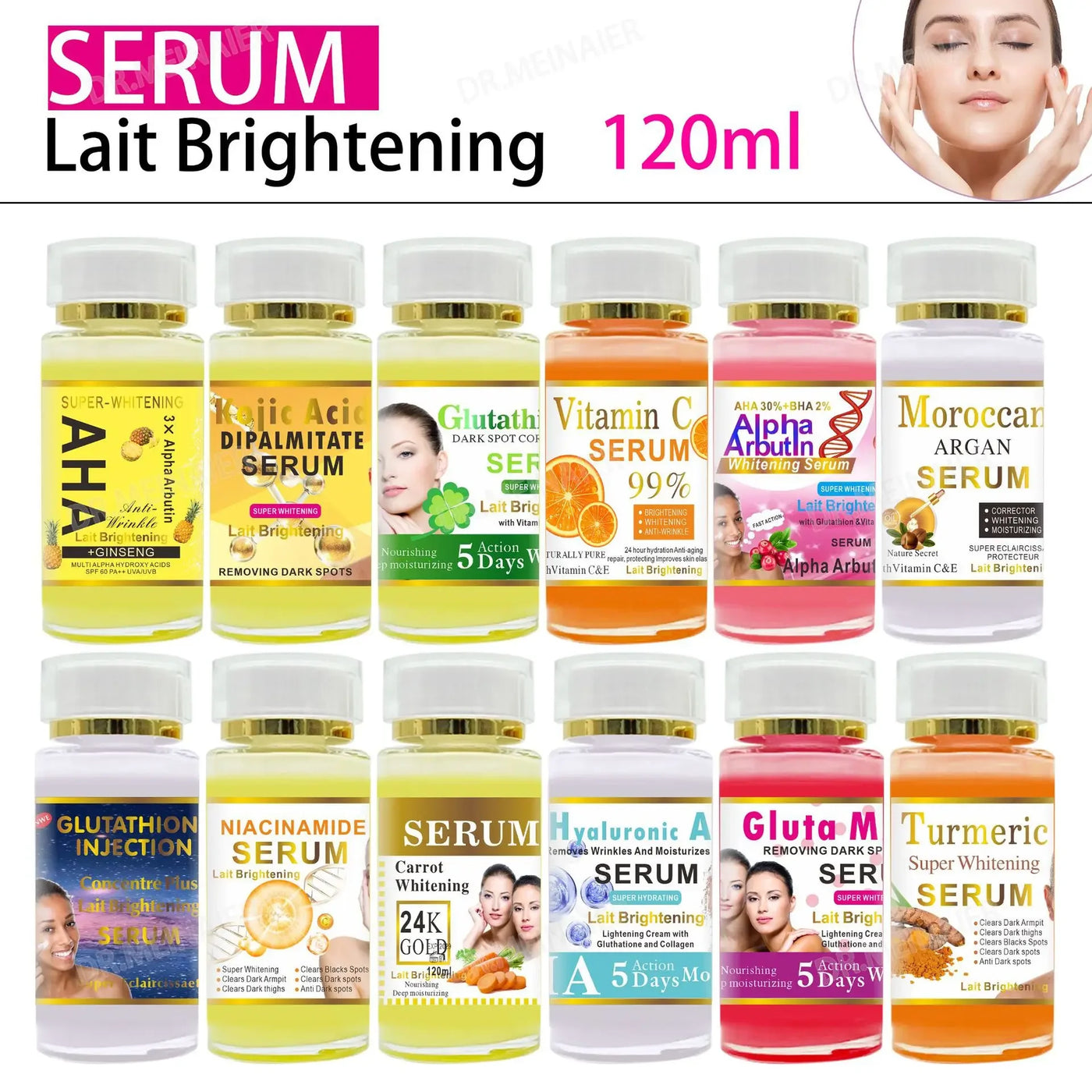 Serum for Face & Eye for Dark Spot Corrector