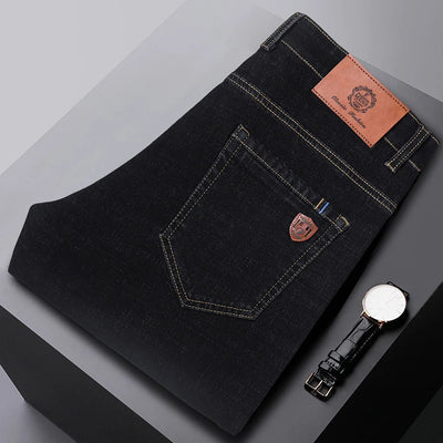 New Men Classic Jeans Jean Homme Pantalones Hombre Men Mannen Soft Black Biker Masculino Denim Overalls Mens Pants Size 30-40