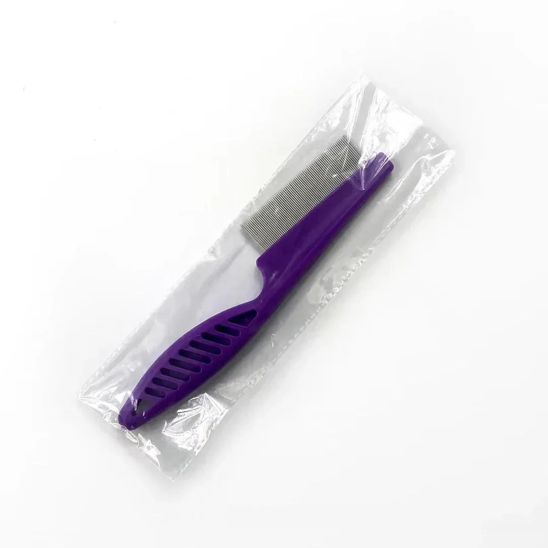 Pet Hair Shedding Comb Stainless Steel Flea Comb for Cat Dog Pet Comfort Flea Hair Grooming Comb Dog Brush Grooming Tools