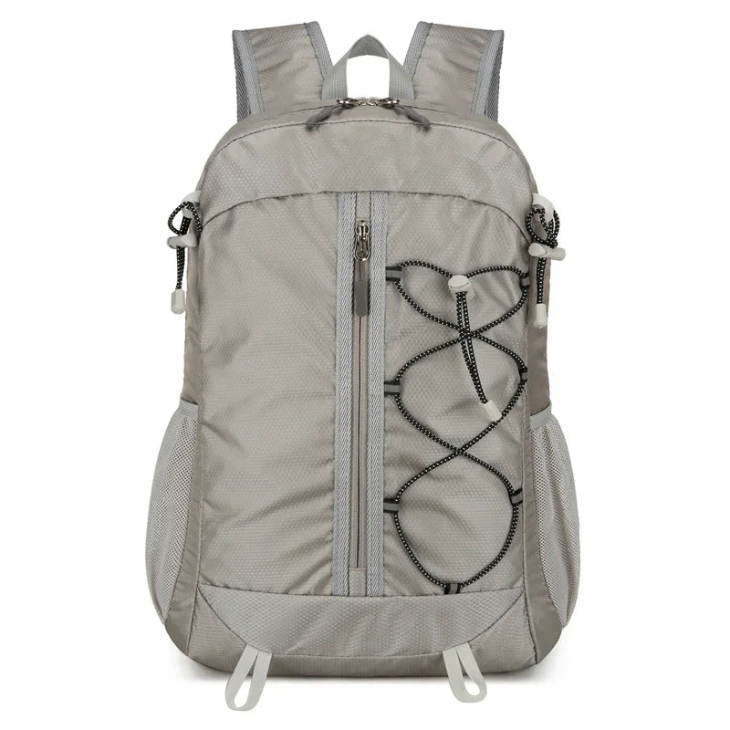 Outdoor Backpack Oxford Buden Mountain Riding Backpack Ultra Light Multifunctional Casual Foldable Backpack Large Capacity