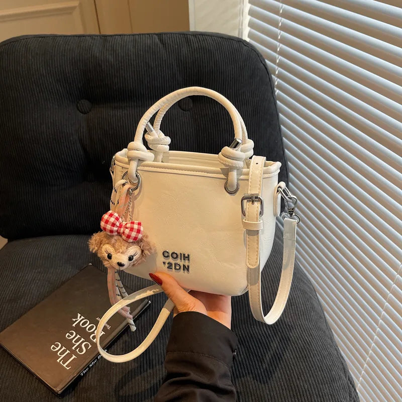 2025 Unique Women's Handbag Designer Shoulder Purse Minimalist Bucket & Square Bag Versatile Crossbody for Work