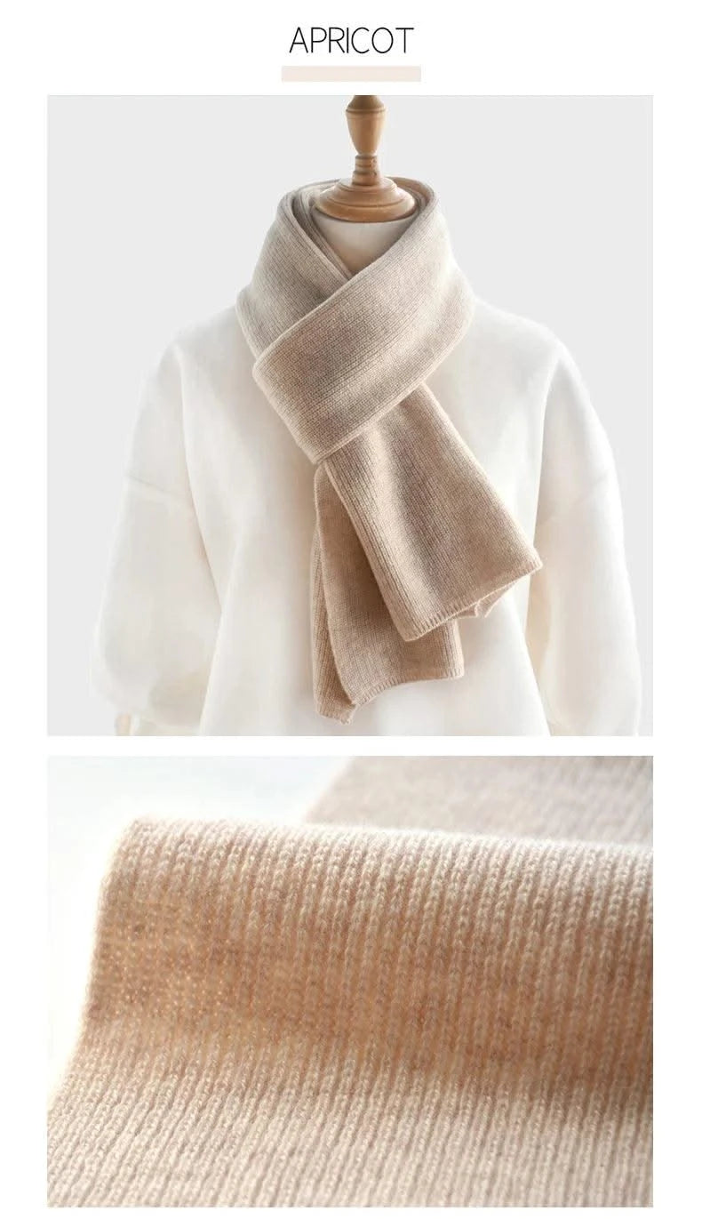 cashmere knitted scarves women or men kids children