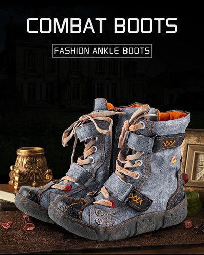 TMA EYES Short Boots for Women, Versatile, Casual, Monochromatic, Popular,