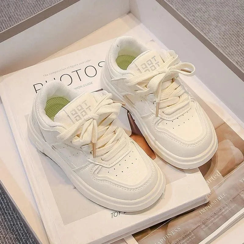 Kids Sports Shoes Non-slip Soft Sole Boys Girls Casual Shoes White Trendy 2025 New Fashion Children Sneakers Breathable Comfort