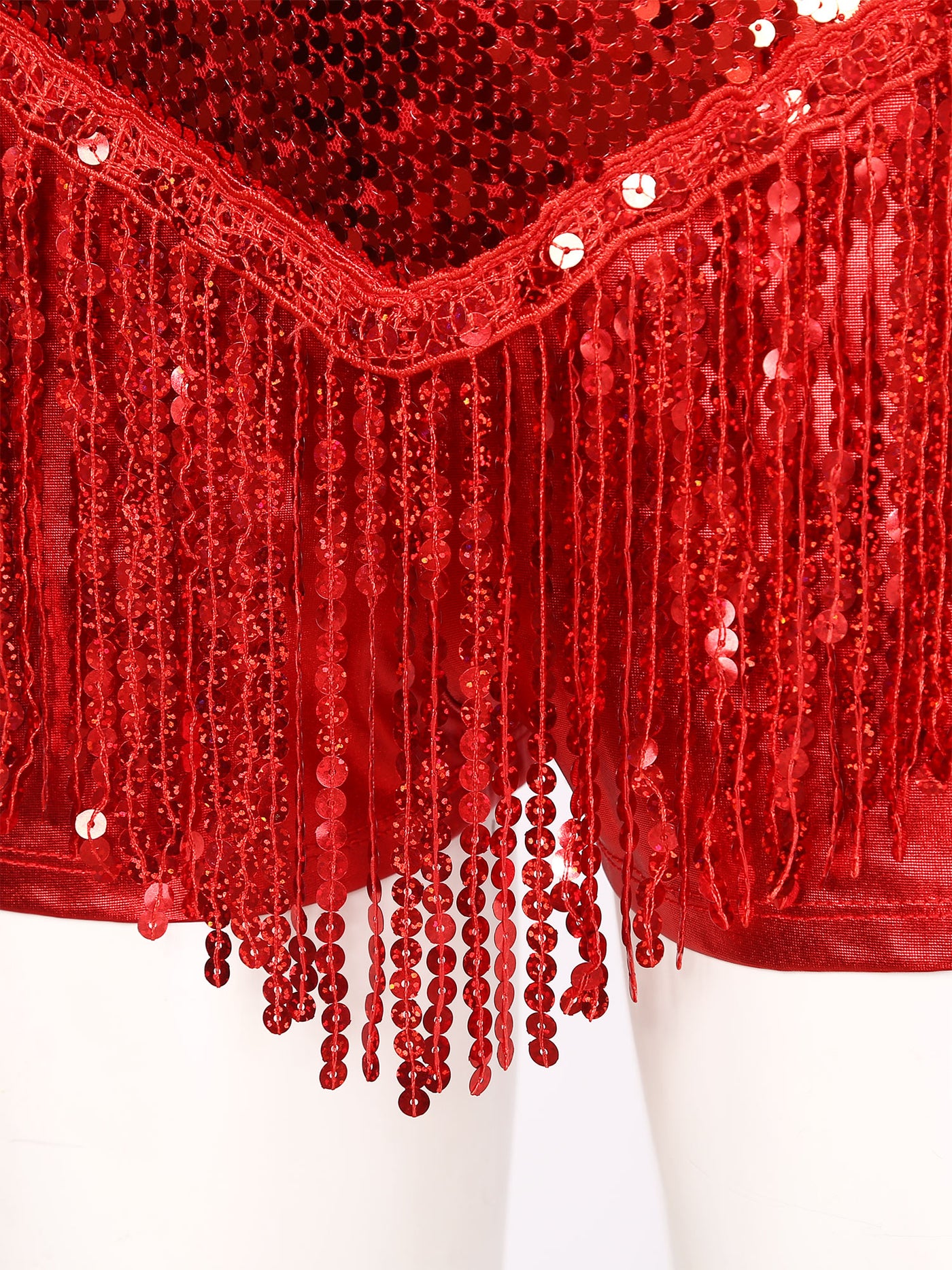 Women's Sequin Dance Dress Latin American Dance Costume Body Sleeveless Classical Samba Rumba Dresses Jazz Ballerina Dancewear