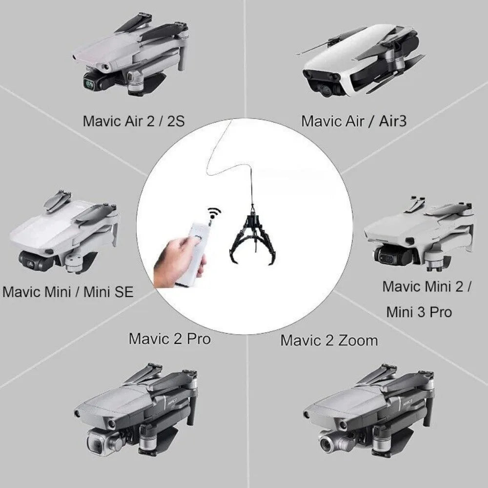 Updated Newest 2kg Light-Sensitive Payload Pick-Up Device Thrower Airdrop System For DJI Various Drone Models Mavic 2 3T M3T