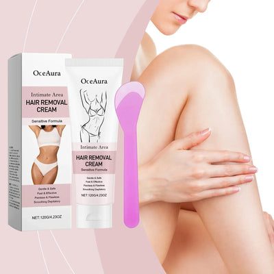 Intimate Areas Painless Hair Remover Cream Hair Growth Inhibitor Armpit Leg Permanent Depilatory Smooth Moisturizing Skin Care