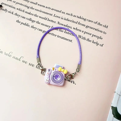 Labubu Accessories 17cm Labubu Pendant Camera Water Bottle Bag Accessories Cute Sitting Party Accessories