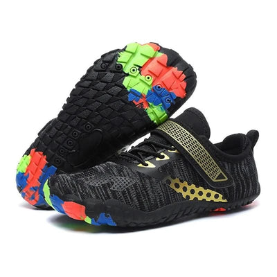 Children Quick-Drying Barefoot Shoes| Wide-Toed Lightweight Upstream Wading Shoes 24-38 | Boys Girls | Beach Diving, Boating |