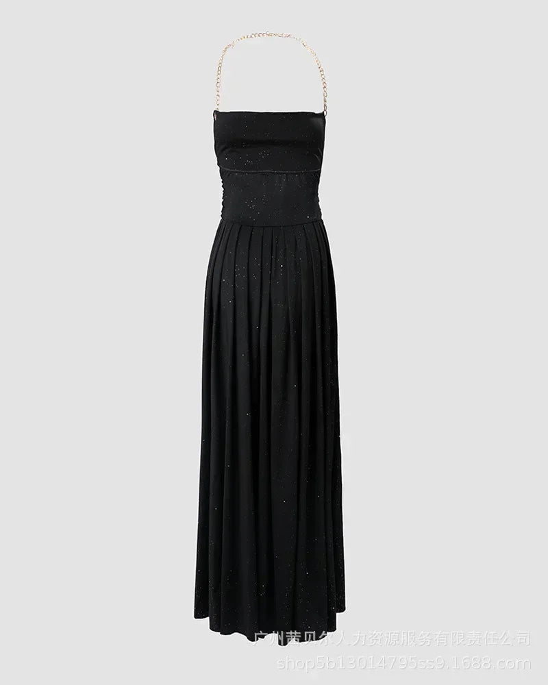 Womens Dresses 2023 New  Pink Solid Dress for Women