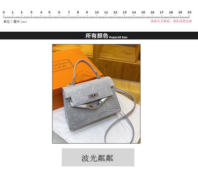 Popular Classic Leather Ladies Shoulder Bag Handbags For Women Designer Inspired Elegant Top Handle Purse Fashion Tote