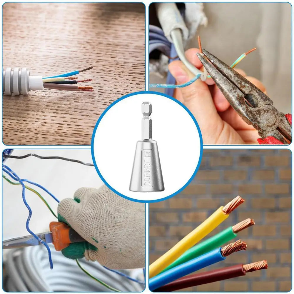 Wire Twisting Tools Handle Electrician Quickly Twister For Power Drill Drivers Twister Twisted Twist Cable Device