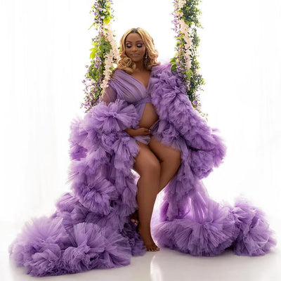 Maternity Dresses for PhotoShoot Nightwear