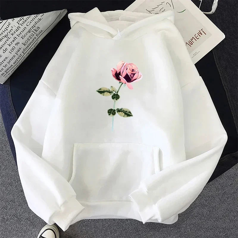 Women's Sweatshirts Hot Sales Autumn Winter Pullovers Hoodies Versatile Woman Style Fashion Casual Sports Print Daily Simplicity
