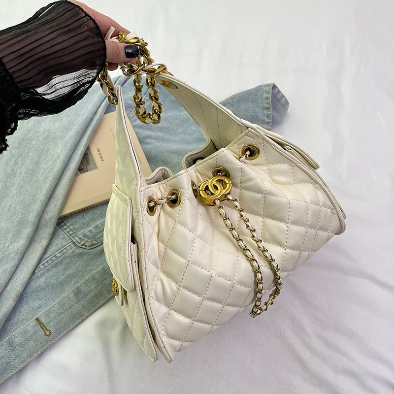 Famous Designer Inspired Elegant Tote Bag: Women's Spacious Leather Handbag With Shoulder Straps, Luxury Ladies