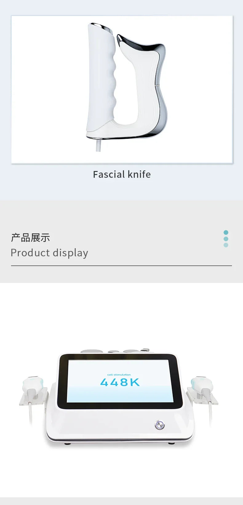 Belly Slimming Instrument 448k Home Use Beauty Equipment Skincare and Sculpting Machine for Beauty Care